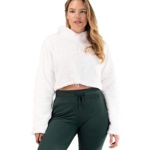 Sherpa Crop Hoodie